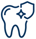 icona odontoiatria conservativa: mantenere la funzionalitò dentale con interventi mininvasivi e conservativi
