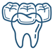 icona ortodonzia invisibile: mascerine invisibili che ripristinano allineamento dentale estetica e funzione